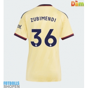 Billiga Arsenal Martin Zubimendi #36 Tredjeställ Dam 2026-27 Kortärmad